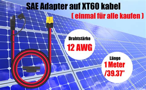 Ihaospace Xt Auf Sae Stecker Adapter Awg Sae Zu Xt Buchse