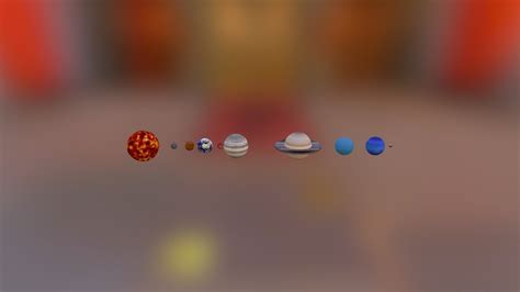 Solar System 3d Model By Jomarieprz C67e33c Sketchfab