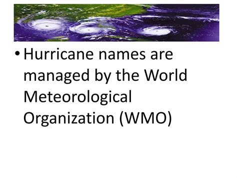 How Hurricanes Get Their Names Ppt