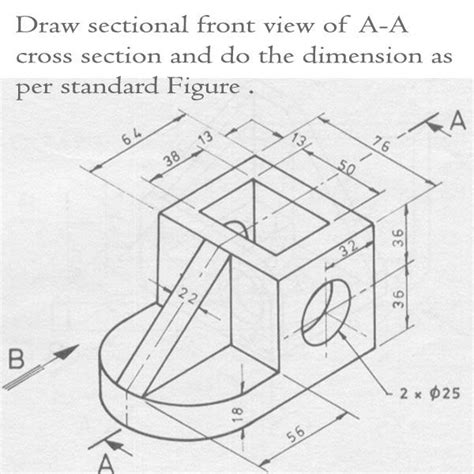 Pin By Magik On Rysunek Techniczny Isometric Drawing Exercises