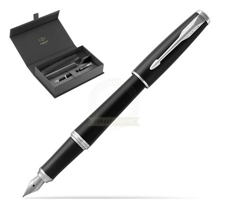 Parker Urban Muted Black CT Fountain Pen In Original Parker Box Slide