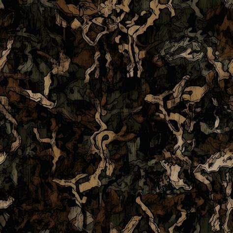 Premium Photo Dirty Camouflage Fabric Texture Dark Color