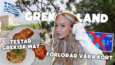 GREKLAND DAG 2 Stackars våra barn Vlogg YouTube