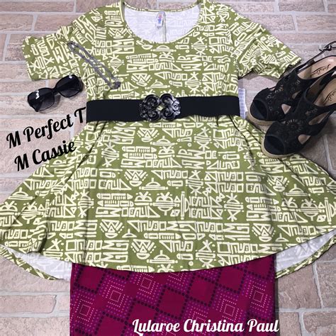 Lularoe Perfect T And Cassie Skirt