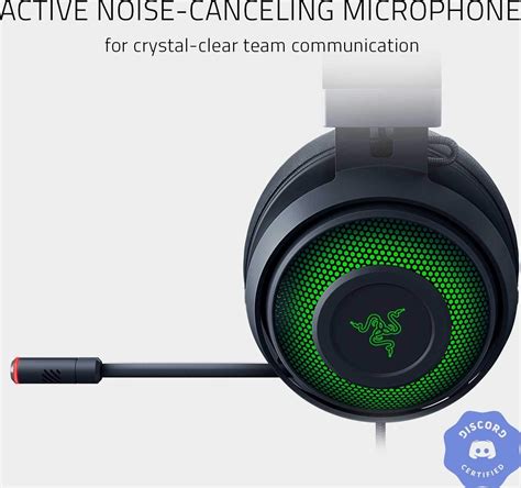 Razer Kraken Ultimate RGB USB Gaming Headset THX 7 1 Spatial Surround