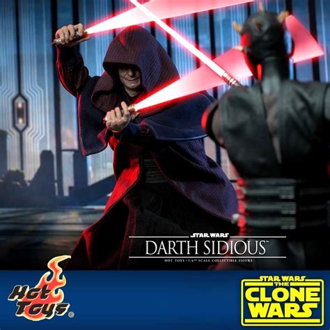Hot Toys 系列 可動模型 TMS 星際大戰複製人之戰 達斯 西帝 無人島玩具