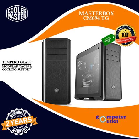 Jual Cooler Master Casing Masterbox Cm Tg Shopee Indonesia