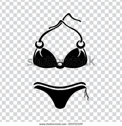 Bikini Icon Stock Vector Royalty Free 505932109