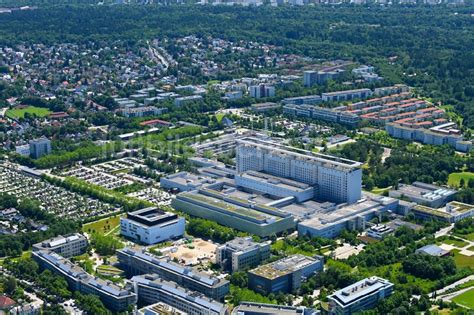 M Nchen Von Oben Klinikgel Nde Des Krankenhauses Lmu Klinikum Der