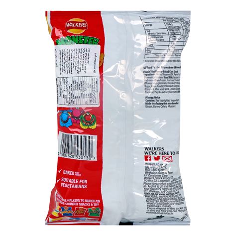 Walkers Monster Munch Flamin Hot G Online At Best Price Lulu Qatar