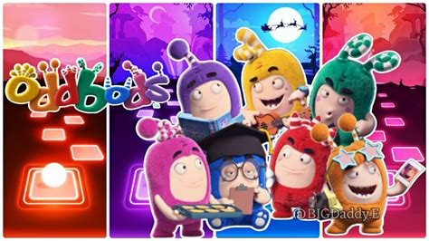 Oddbods Bubbles Oddbods Slick Santa Oddbods Fuse Oddbods Pogo