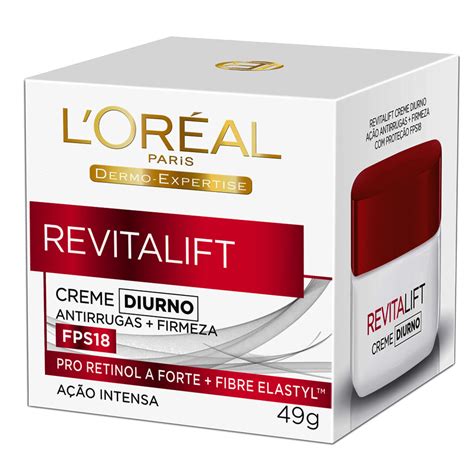 Creme Revitalift Diurno FPS 18 Anti Idade Facial 49g Dermo Expertise