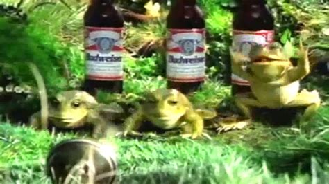 Budweiser Frogs Commercials Super Bowl