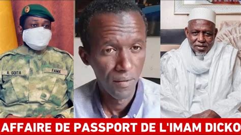 Tahirou Bah Affaire De Passport De Limam Mahamoud Dicko YouTube