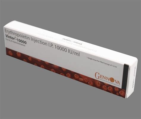 Vintor Iu Erythropoietin Injection Prescription Treatment