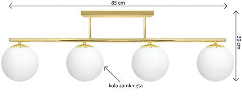 lampa sufitowa żyrandol nad stół kreta gii 105 led Komat Sklep