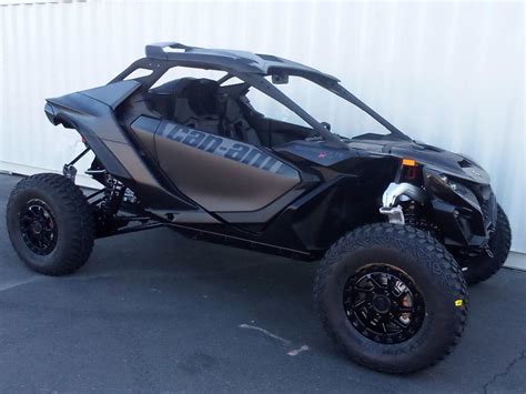 2024 Can Am Maverick R X RS With Smart Shox Triple Black RideNow Phoenix