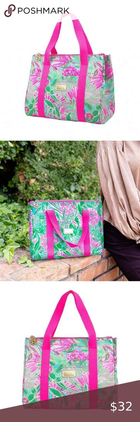 Nwt Lilly Pulitzer Insulated Lunch Tote In Coming In Hot Price Firm