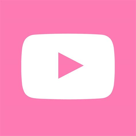 Free High-Quality Youtube Pink Background Logo for Creative Design