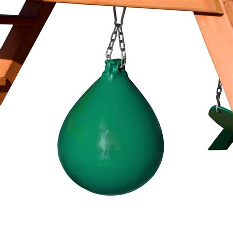 Gorilla Playsets Green Punching Bag At