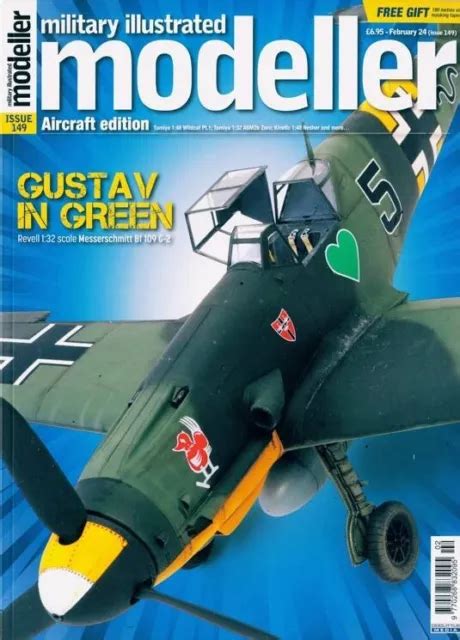 MILITARY ILLUSTRATED MODELLER Magazine Feb 2024 Revell Messerschmitt Bf