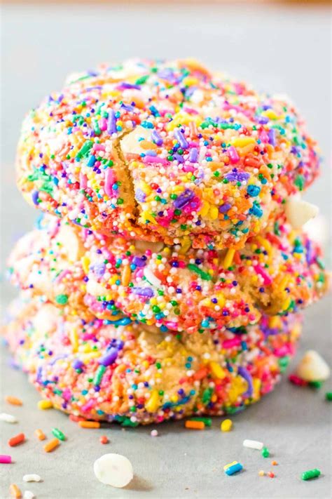 Easy Sprinkle Sugar Cookies (Soft & Chewy!) - Play Party Plan 