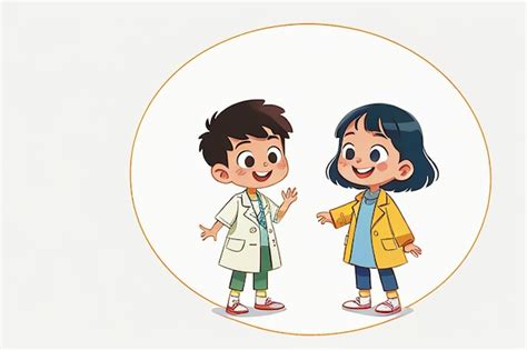 Premium AI Image | Doctors and children explaining knowledge promotion ... 