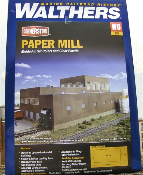 Building A Paper Mill For The Apache Railway Mra Model Railroad Academy