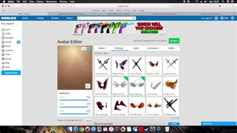 Roblox How To Equip Multiple Accessories Wings Hats Etc Youtube