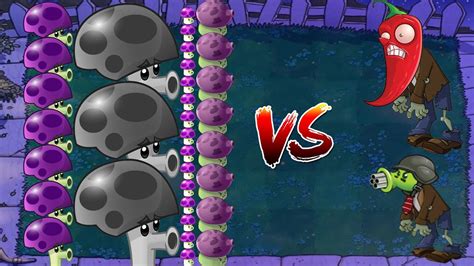 Plants Vs Zombies Hack Imitater Scaredy Puff Fume Shroom Vs Dr