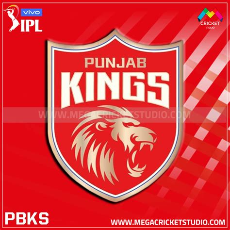 Punjab Kings 2021 HD Logo VIVO IPL 2021 HD StudioZ International ...