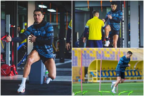 Cristiano Ronaldo Mostra Treino Pesado No Al Nassr