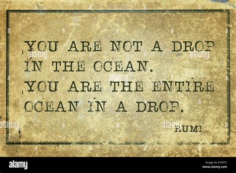 You Are Not A Drop In The Ocean Ancient Persian Poet And Philosopher