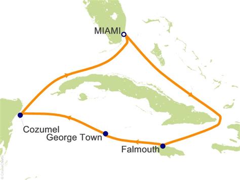 6 Night Western Caribbean Cruise on Carnival Breeze from Miami sailing ...