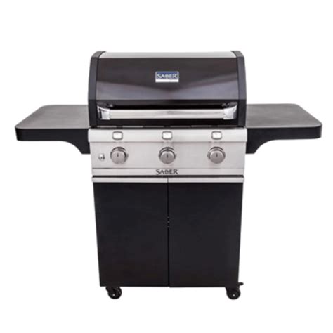 Barbecue Deluxe 500 LP Saber Grills Coval English