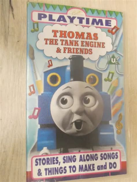 THOMAS THE TANK Engine Friends Stories Sing Along Songs VHS VIDEO