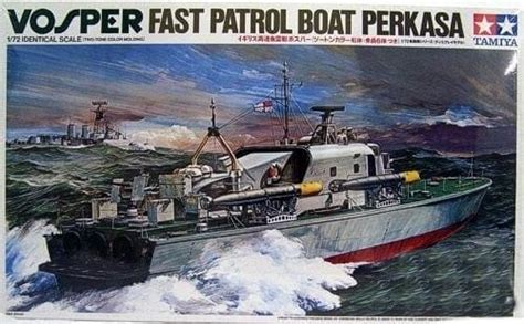 Tamiya 79004 Vosper Fast Patrol Boat Perkasa 172 Scale Model