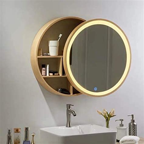 Round Vanity Mirror With Storage - Mirror Ideas