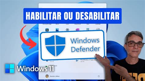 Habilitar Ou Desabilitar O Microsoft Defender No Windows Youtube