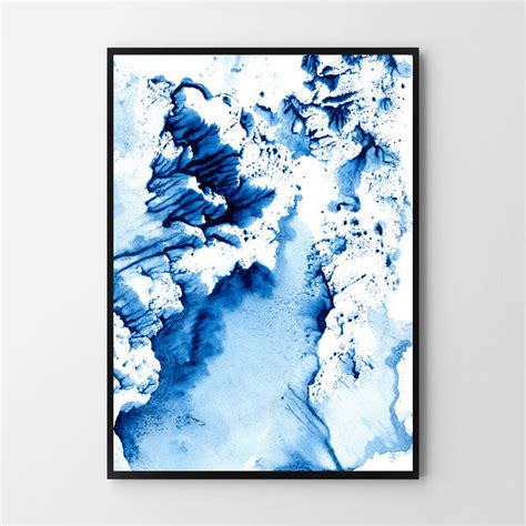 Plakat Hog Studio Blue Wave X Cm Hog Studio Sklep Empik