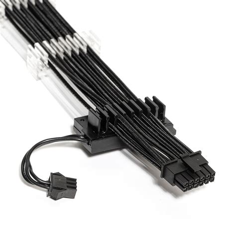 Купить Адаптер EVOLVE 3 x 8 pin to 16 pin PCIe 5.0 ARGB (EV-APCIERGB-BK ...