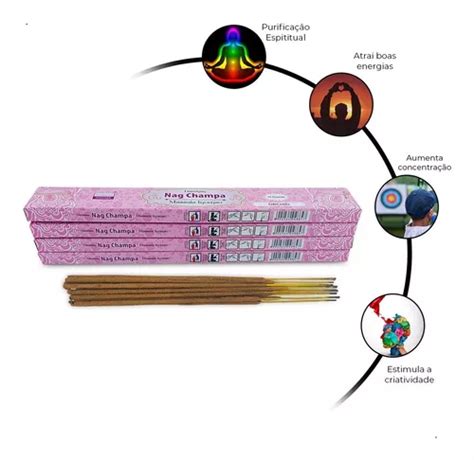 Incenso Massala Nag Champa Darshan Orquidea 12cx 15gr Full Frete grátis