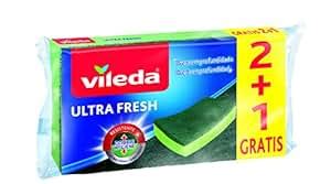 Vileda Estropajo Ultrafresh 2 1 Acero Inoxidable Verde Amazon Es