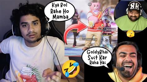 Rega Shocked By Goldybhai S Teddy Bear Outfit Mamba Trolling