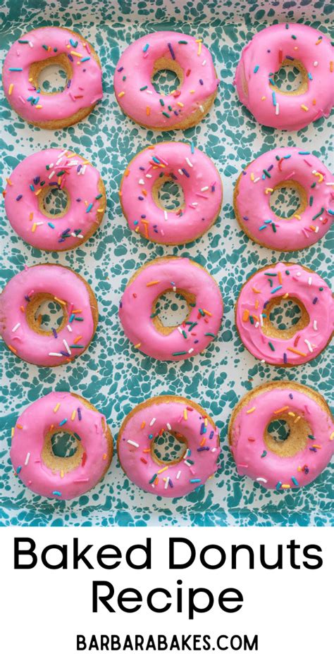 Baked Cake Donuts Barbara Bakes™