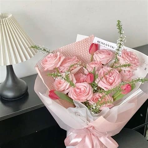 jual  springs romantic bouquets bucket buket bunga segar fresh