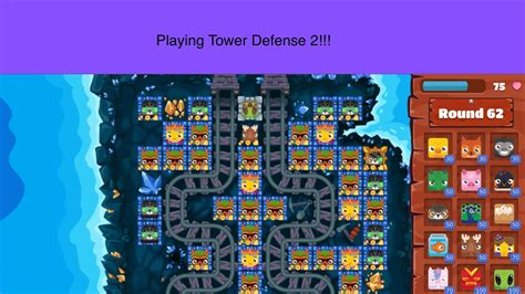 Playing Tower Defense In Blooket Youtube