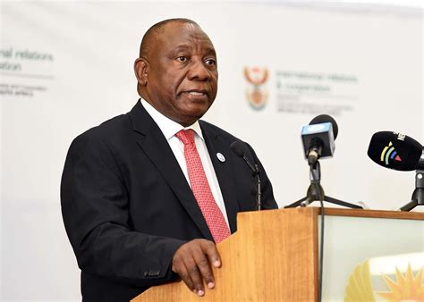 President Cyril Ramaphosa Addresses South African Heads Of Flickr