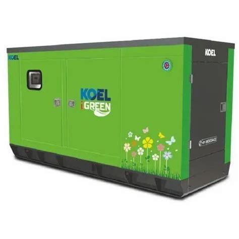 Kirloskar Koel I Green 15kva Air Cooled Dg Set Single Phase At Rs