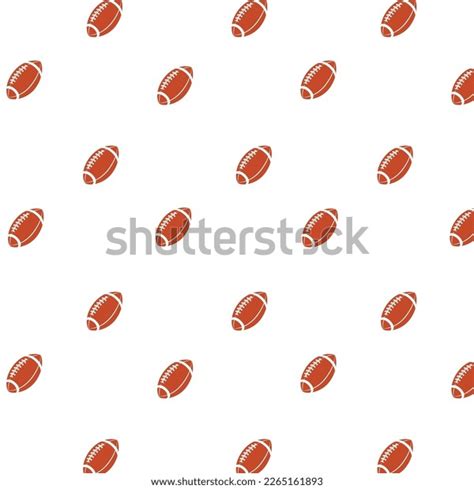 Seamless American Football Ball Texture Balls Stock Vector (Royalty ...